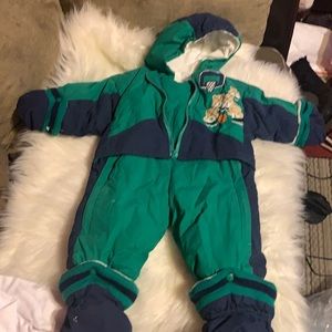 Climate control  snow suit